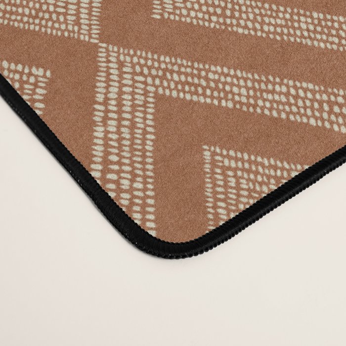 Hand-drawn Rhombus Pattern #2 Desk Mat Gallery Image 4