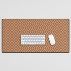 Hand-drawn Rhombus Pattern #2 Desk Mat Gallery Image 1