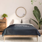 Do not  go gentle  into that  good night rage, rage against the dying of the light Comforter Gallery Image 3