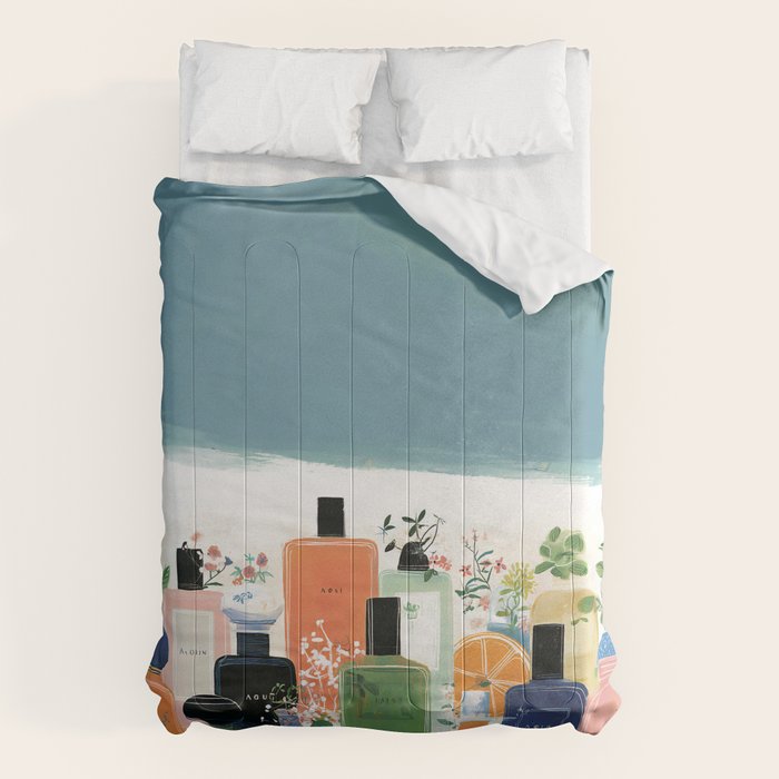 Botanical Citrus Perfume Collection Comforter Gallery Image 1