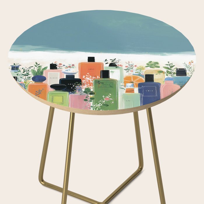 Botanical Citrus Perfume Collection Side Table Gallery Image 2
