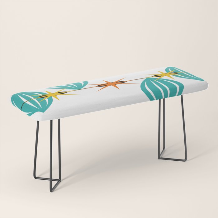 Mid-Century Modern Art 1.5 Bench Gallery Image 1