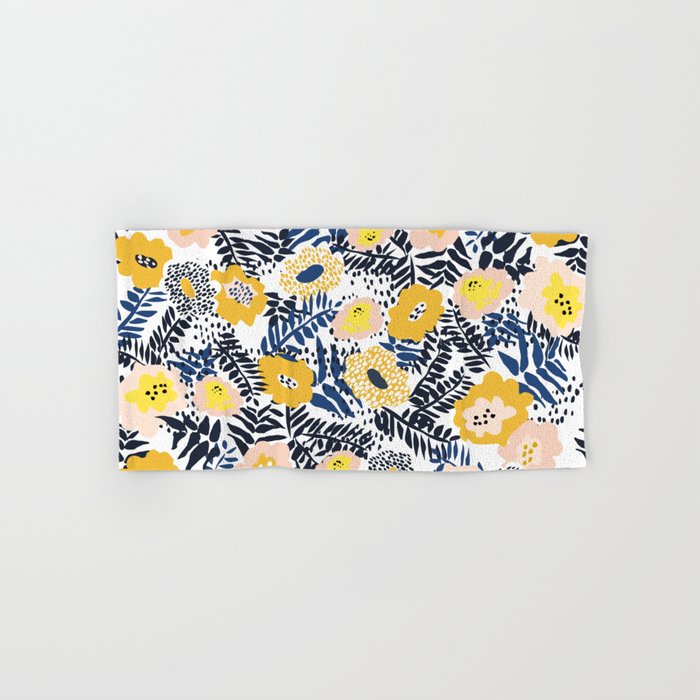 Happy life and fresh design: Summer greetings Bath Towel Gallery Image 1