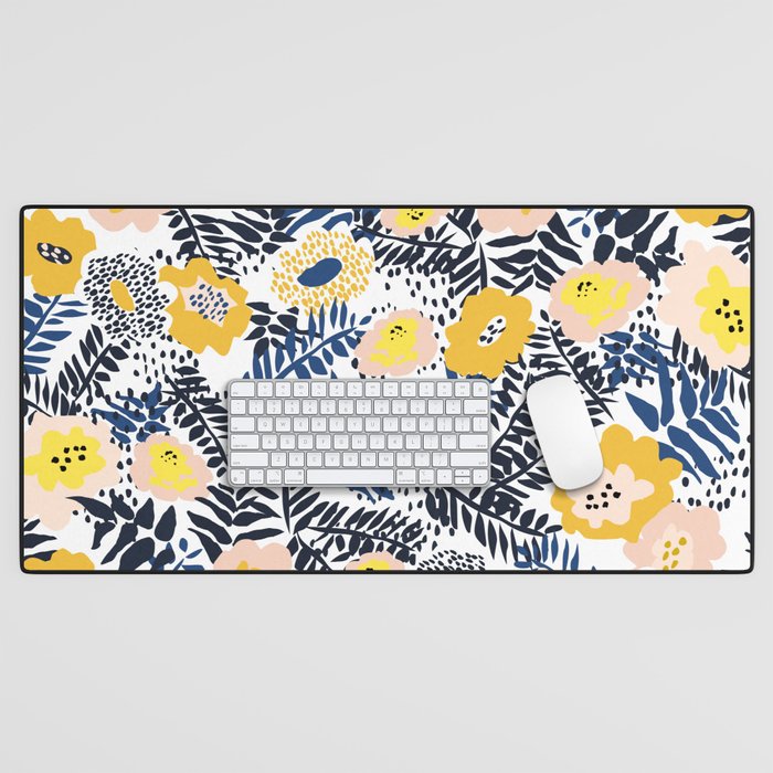 Happy life and fresh design: Summer greetings Desk Mat Gallery Image 1