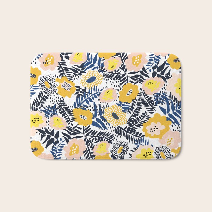 Happy life and fresh design: Summer greetings Bath Mat Gallery Image 1