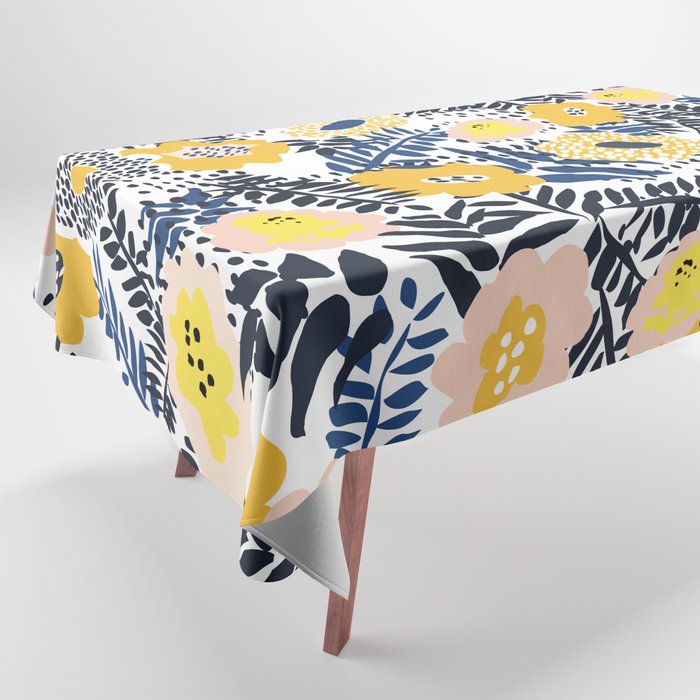 Happy life and fresh design: Summer greetings Tablecloth Gallery Image 1