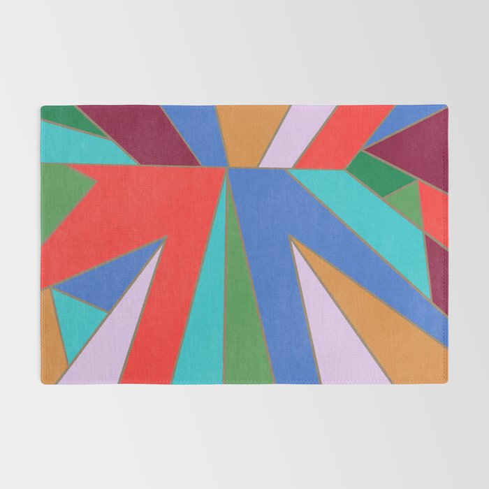 Abstract Geometric Rug Gallery Image 2