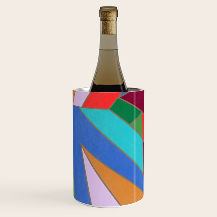 Abstract Geometric Wine Chiller Gallery Image 3