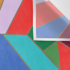 Abstract Geometric Wall Tapestry Gallery Image 3