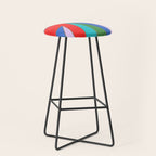Abstract Geometric Stool Gallery Image 1