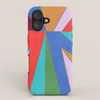 Abstract Geometric iPhone Case Gallery Image 1