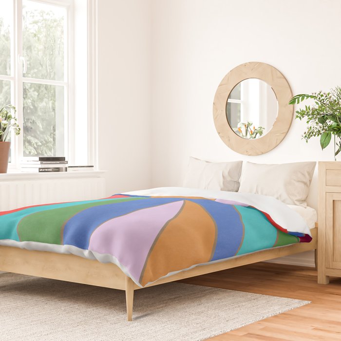 Abstract Geometric Duvet Cover Gallery Image 2