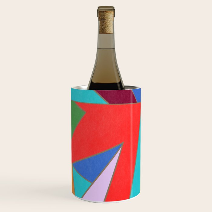 Abstract Geometric Wine Chiller Gallery Image 2
