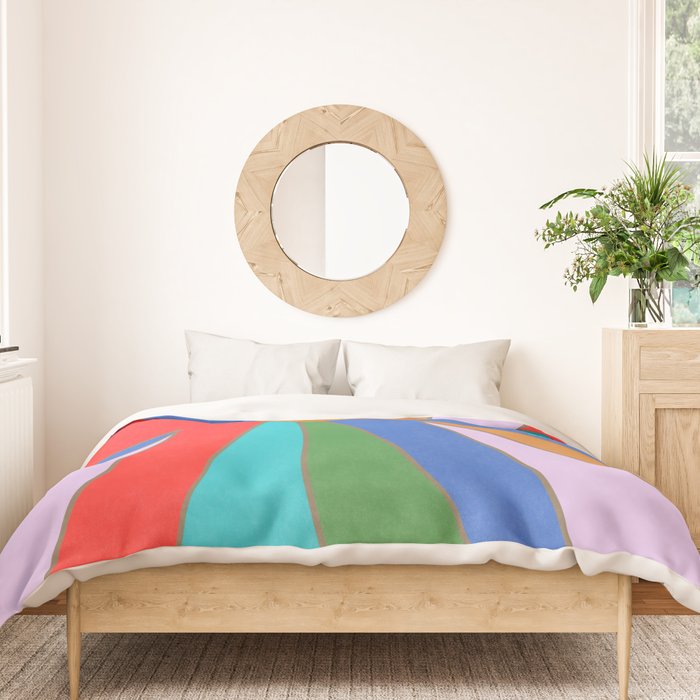 Abstract Geometric Duvet Cover Gallery Image 3