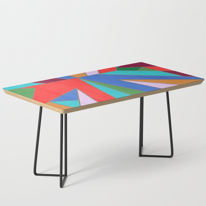 Abstract Geometric Coffee Table Gallery Image 1