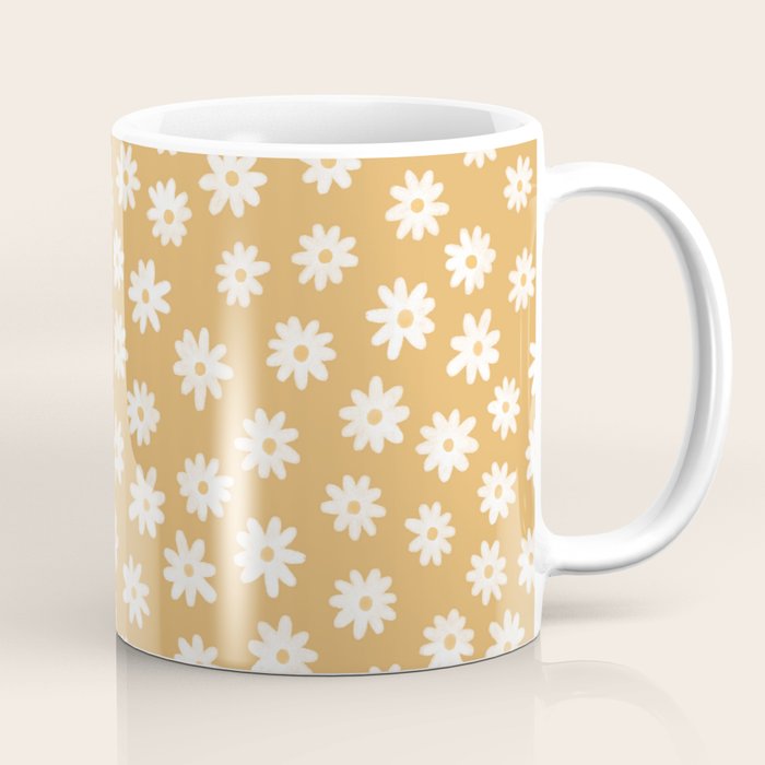 Yellow Daisy Fields  Coffee Mug Gallery Image 1