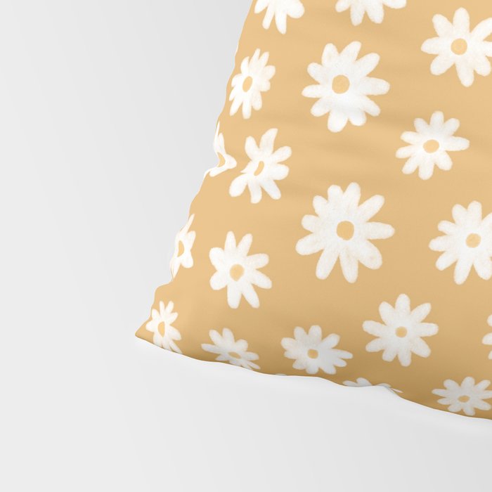 Yellow Daisy Fields  Pillow Sham Gallery Image 4