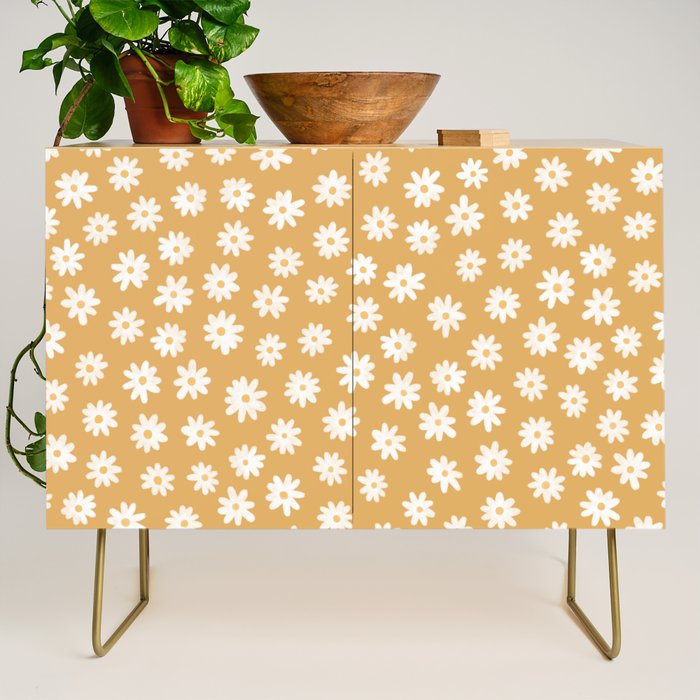 Yellow Daisy Fields  Credenza Gallery Image 1
