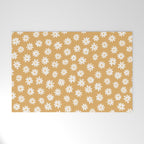 Yellow Daisy Fields  Welcome Mat Gallery Image 1