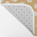 Yellow Daisy Fields  Bath Mat Gallery Image 2
