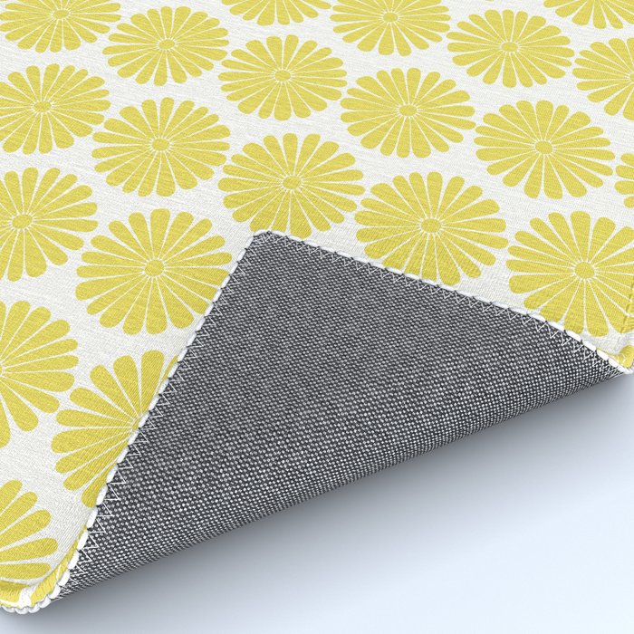 Floral Daisy Pattern XVIII Rug Gallery Image 4