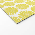 Floral Daisy Pattern XVIII Welcome Mat Gallery Image 2