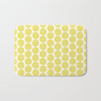 Floral Daisy Pattern XVIII Bath Mat Gallery Image 1
