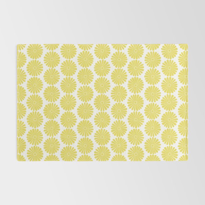 Floral Daisy Pattern XVIII Rug Gallery Image 2