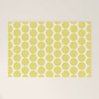 Floral Daisy Pattern XVIII Welcome Mat Gallery Image 1