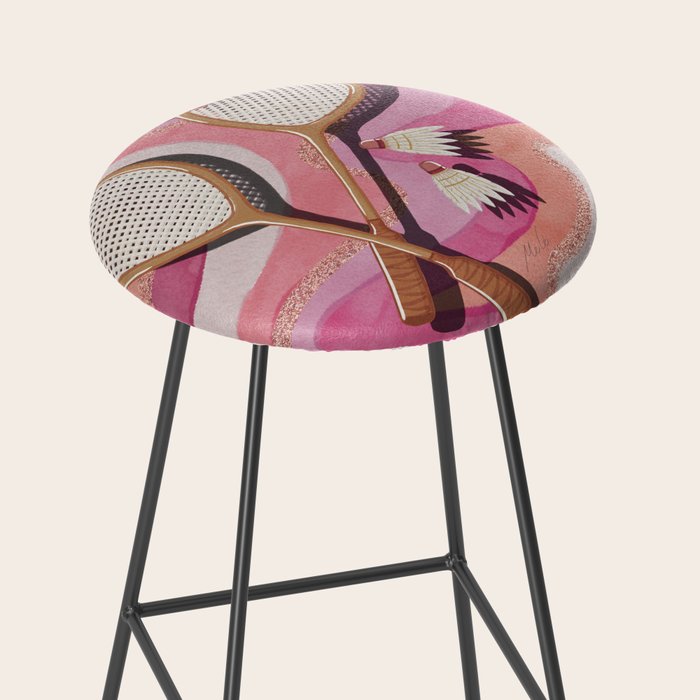 Badminton Retro Swirls Stool Gallery Image 2