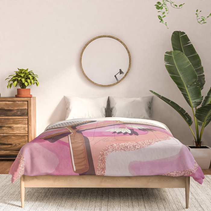 Badminton Retro Swirls Comforter Gallery Image 3