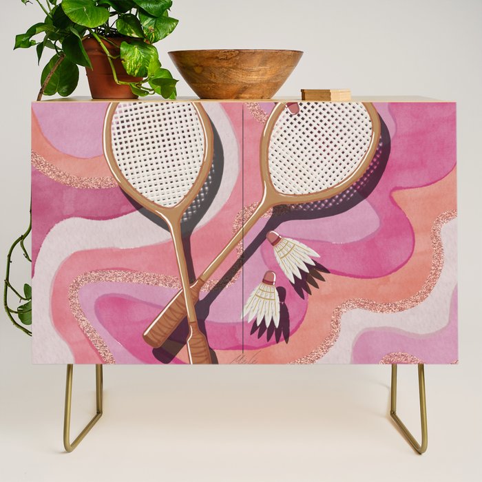 Badminton Retro Swirls Credenza Gallery Image 1