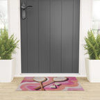 Badminton Retro Swirls Welcome Mat Gallery Image 3