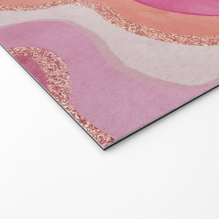 Badminton Retro Swirls Welcome Mat Gallery Image 2