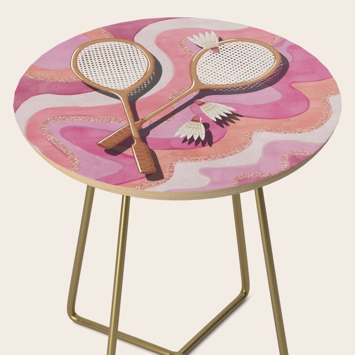 Badminton Retro Swirls Side Table Gallery Image 2