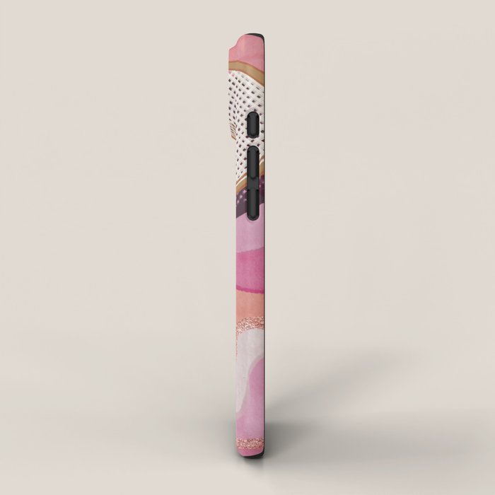 Badminton Retro Swirls iPhone Case Gallery Image 2