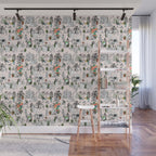 Toile de Jouy Between eras 01 Wall Mural Gallery Image 1