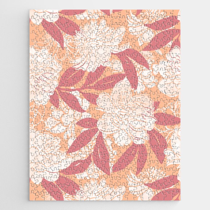 Modern floral blooms PF2 Jigsaw Puzzle Gallery Image 1