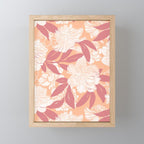 Modern floral blooms PF2 Mini Art Print Gallery Image 1