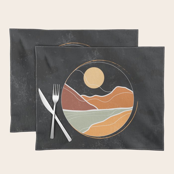 Night, Cowboy Placemat Gallery Image 1