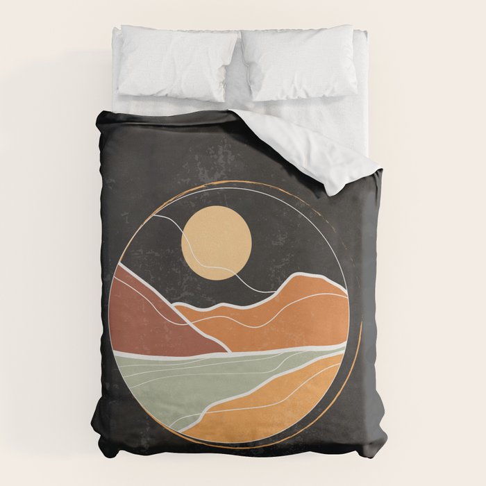 Night, Cowboy Duvet Cover Gallery Image 6