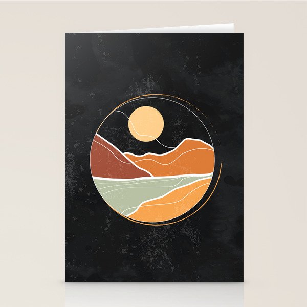 Night, Cowboy Stationery Card Gallery Image 2