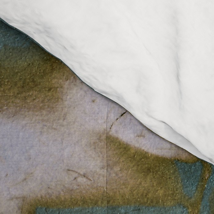 Botanical Whispers / Cyan & Green Comforter Gallery Image 4