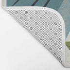 Blue Heron, Green Marsh Bath Mat Gallery Image 2