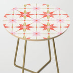 Starburst Mosaic - Coral & Gold Palette Side Table Gallery Image 2