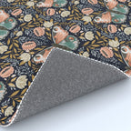 William Morris Inspired Butterfly Pattern - Midnight Garden Rug Gallery Image 4