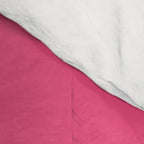 Happy Flower 60s Retro Vibe Hot Pink Orange Yellow Blush Comforter Gallery Image 4