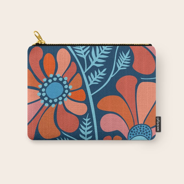 Flower Power IV Carry All Pouch Gallery Image 1