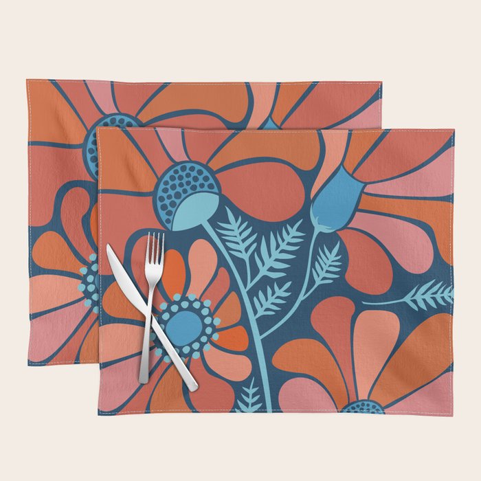Flower Power IV Placemat Gallery Image 1