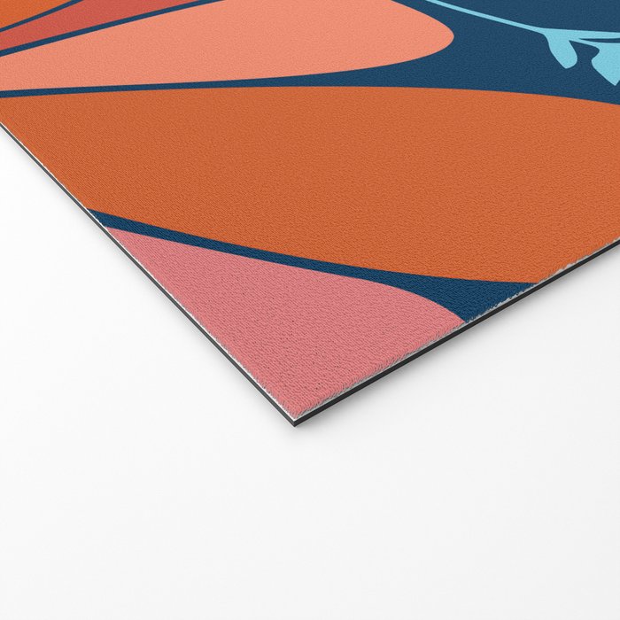 Flower Power IV Welcome Mat Gallery Image 2